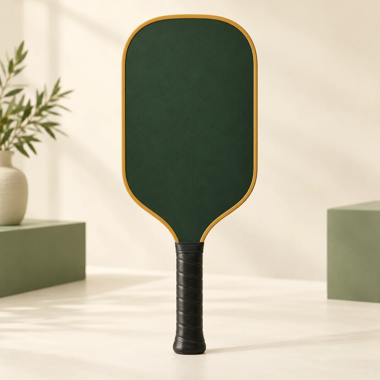 Elongated composite paddle