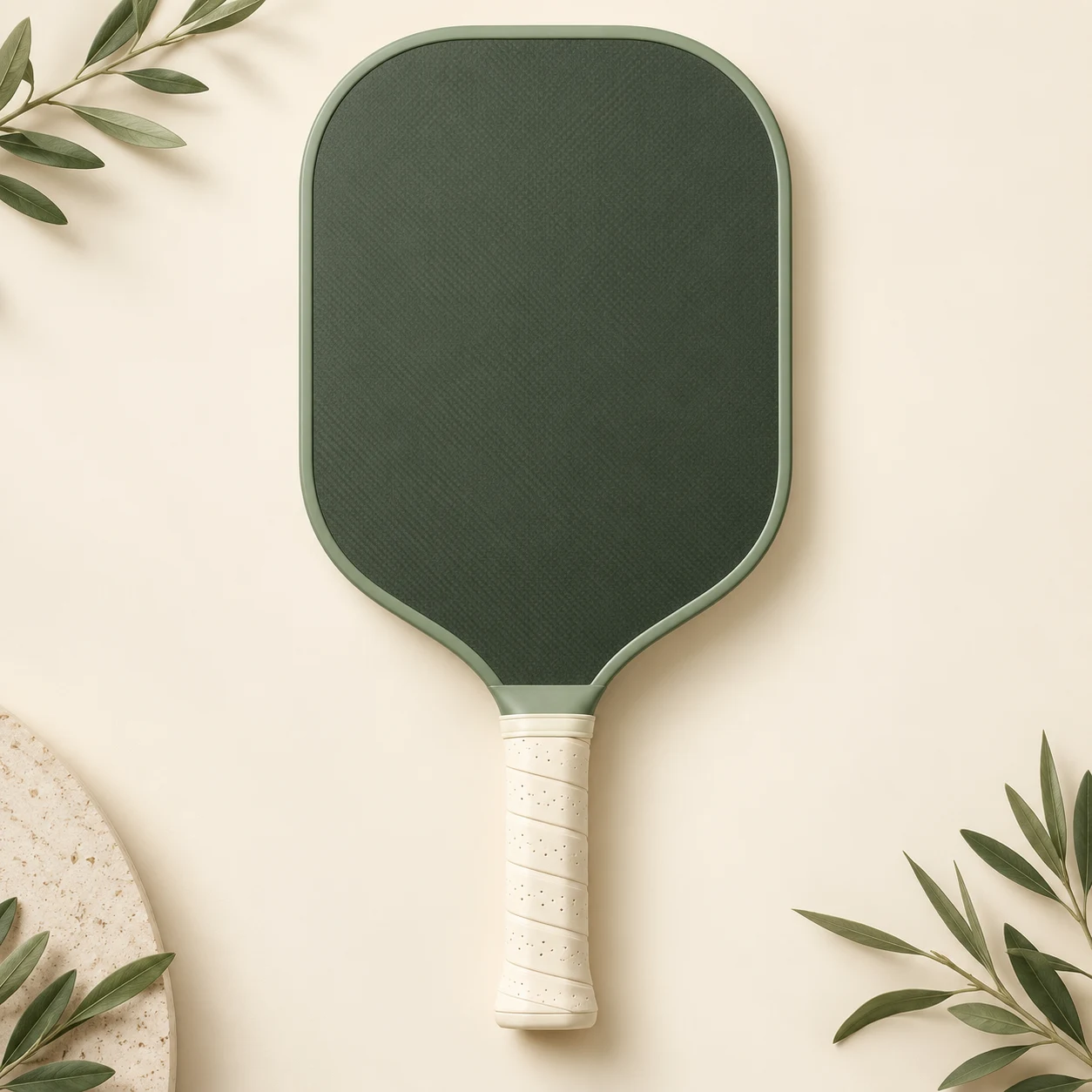Wide-face composite paddle